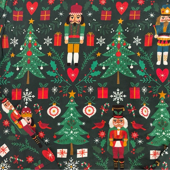 NEW Little Sleepies Night at The Nutcracker Christmas Pajama Set Women M Bamboo - Picture 2 of 8